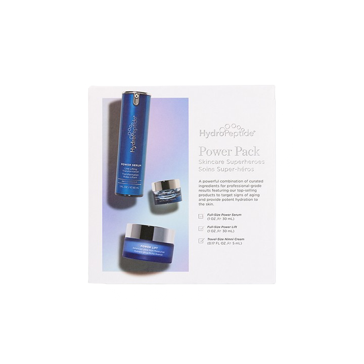 Набір бестселерів для здорового сяяння шкіри HydroPeptide Power Pack Skincare Superheroes